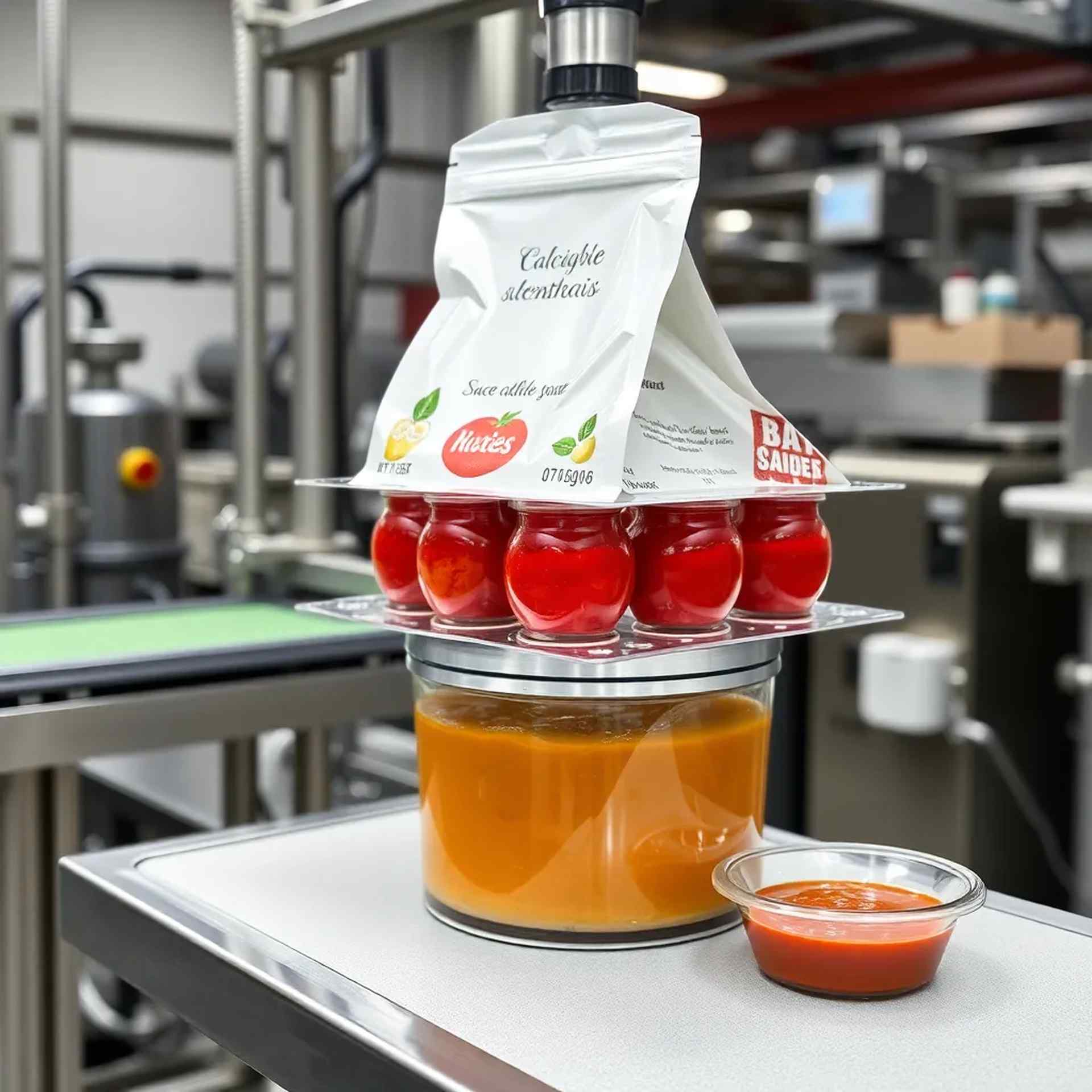 Premium Chili Sauce Packaging